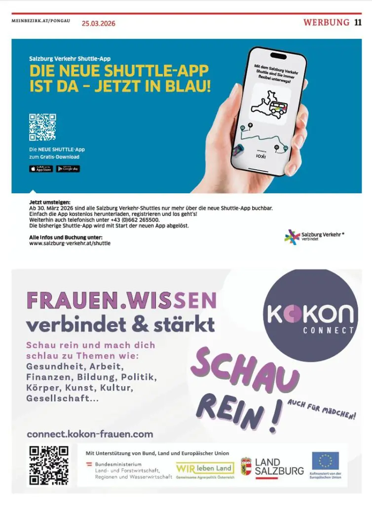 2026 0325 Bezirkszeitung Inserat Leader