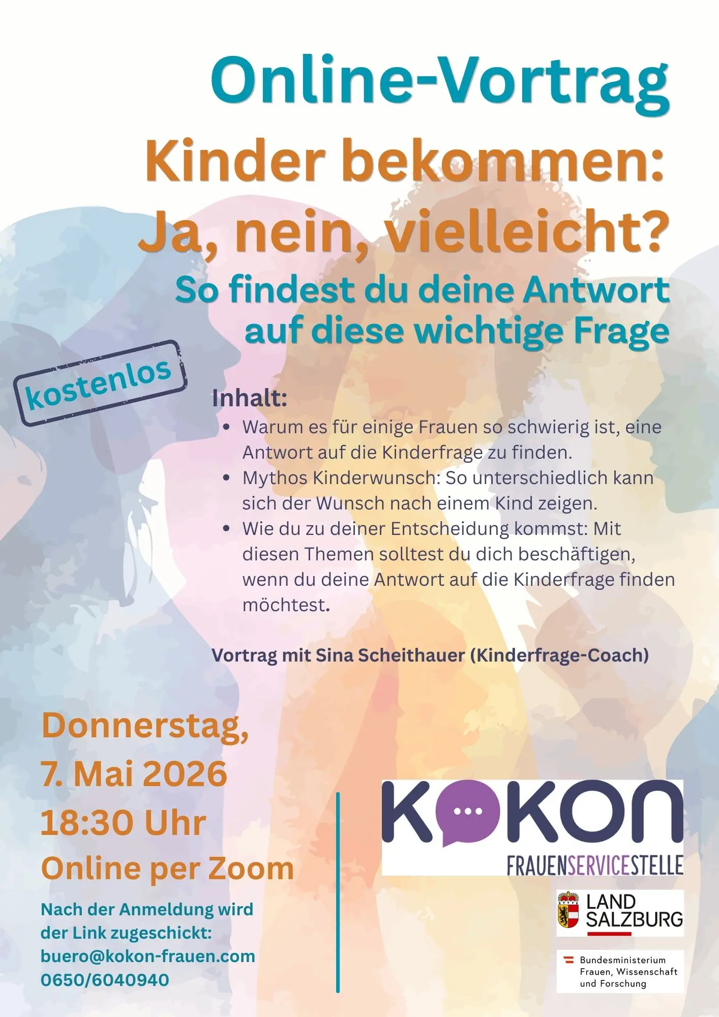 Einladung Vortrag Kinderlosigkeit