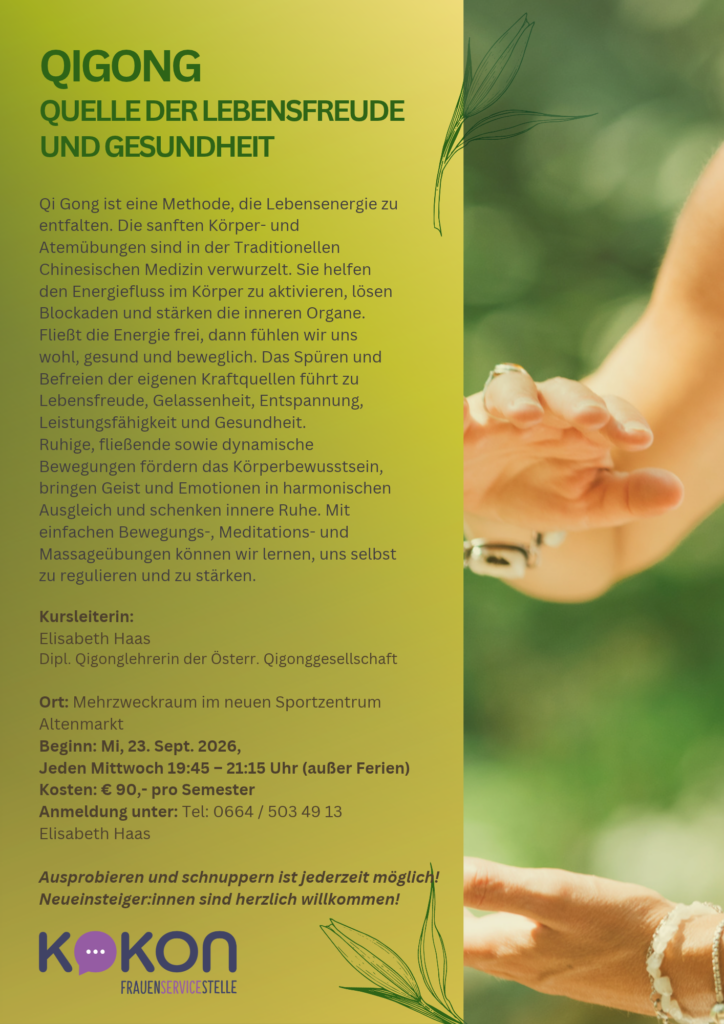 Qigong – Quelle Der Lebensfreude Und Gesundheit