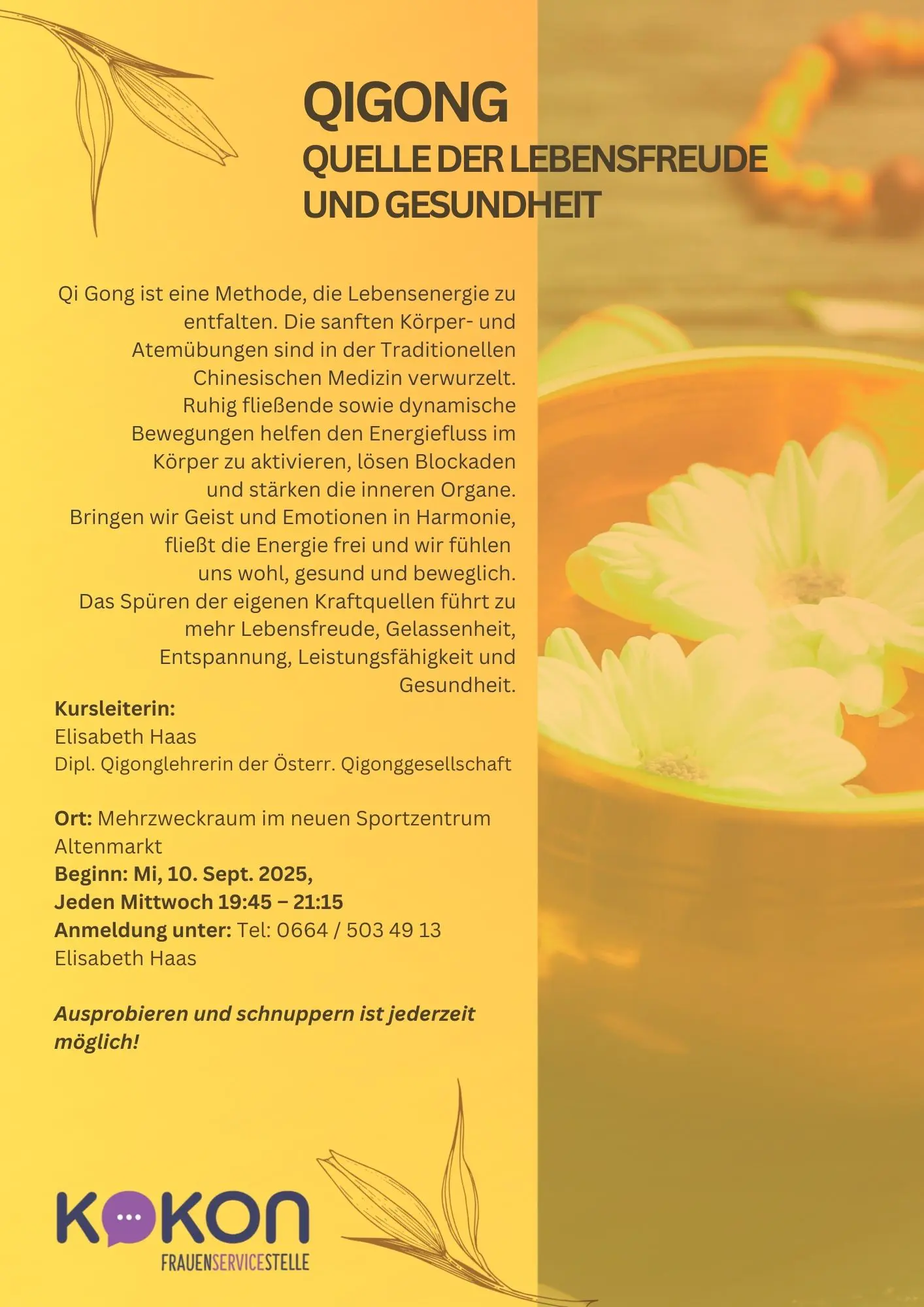 Qigong – Quelle Der Lebensfreude Und Gesundheit(1)