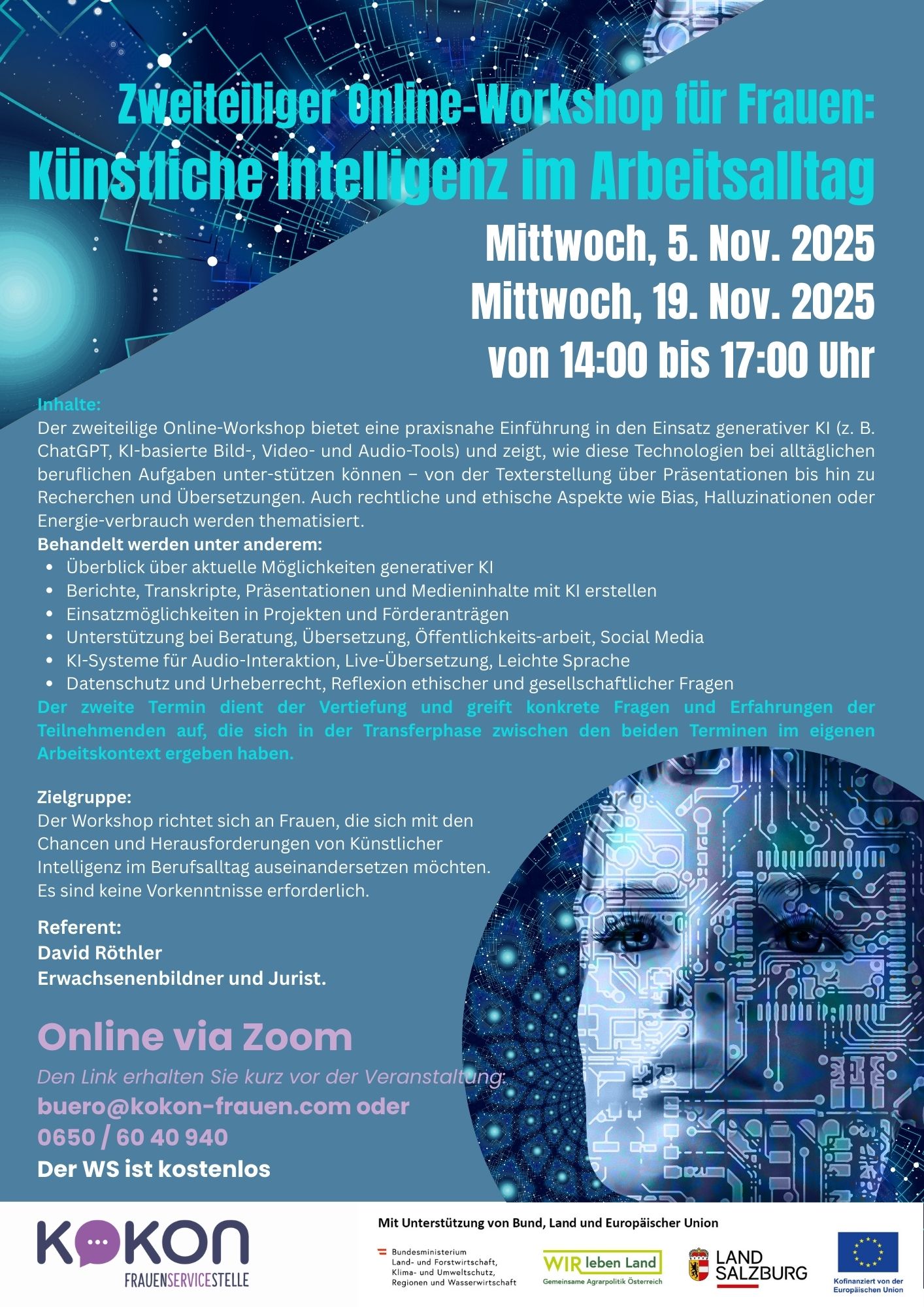 2025 1105 19 Einladung Ki Im Arbeitsleben