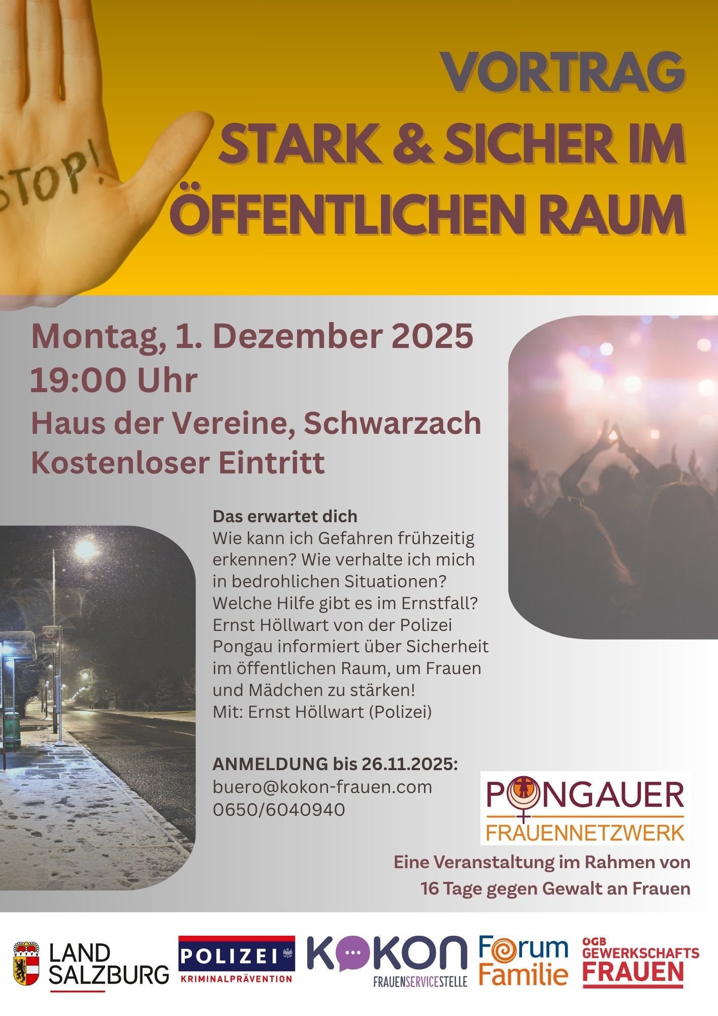 2025 1201 Einladung Sicher Im öffentlichen Raum